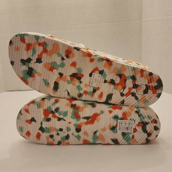 HUNTER BLOOM Algae slides flip‎ flops size 8 new!!! - Picture 8 of 10